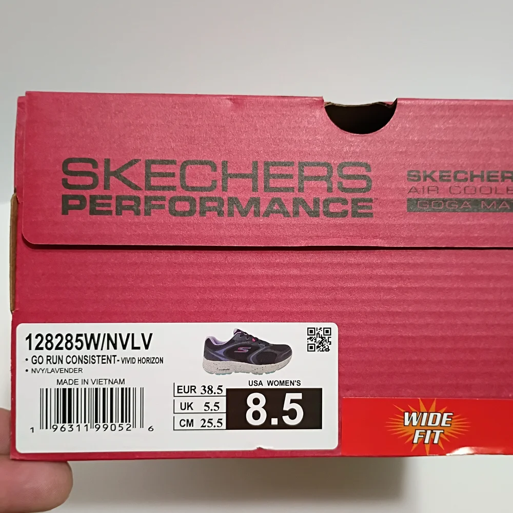 Skechers Go Run Consistent Vivid Horizon Lavender Training Sneakers - Picture 13 of 13